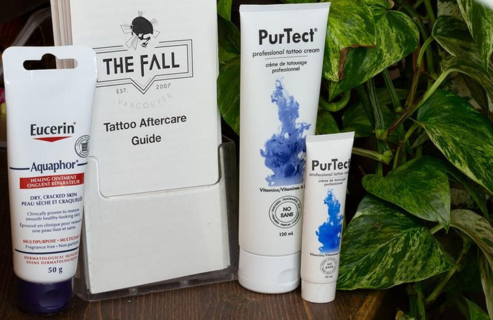 Tattoo Aftercare Products | The Fall Tattooing and Piercing