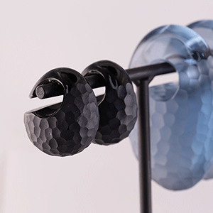 ear piercing weights made of glass for piercings at Vancouvers top piercing shop